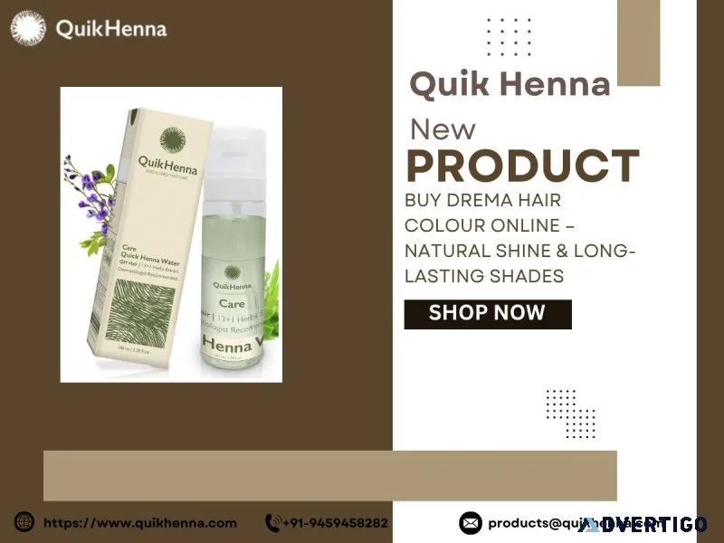 Buy drema hair colour & quikhenna hair colour