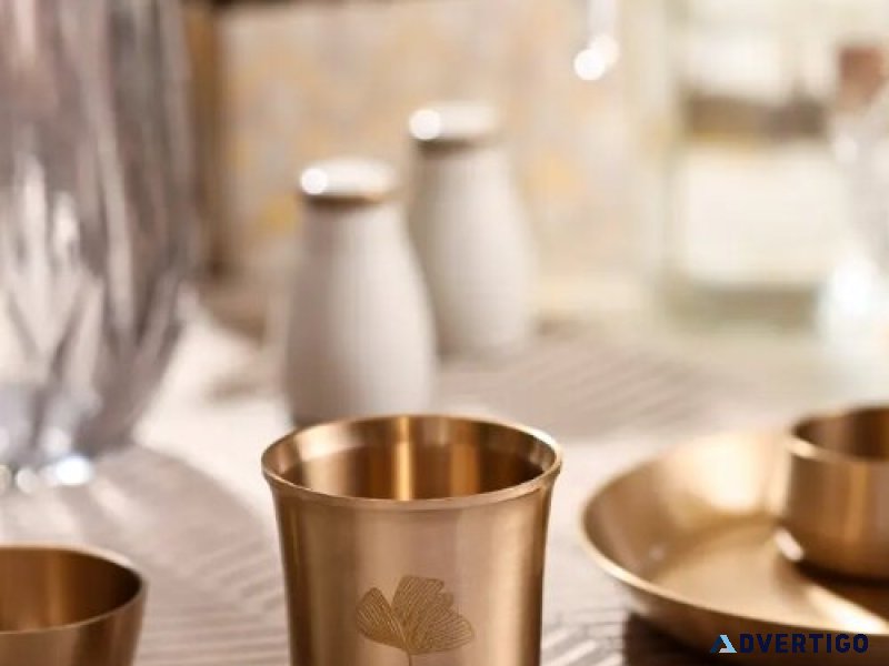 Enhance your dining experience with kansa tableware