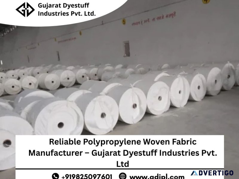 Reliable polypropylene woven fabric manufacturer – gujarat dyest