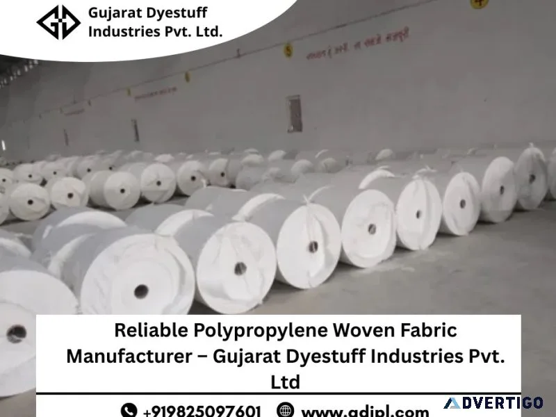 Reliable polypropylene woven fabric manufacturer – gujarat dyest