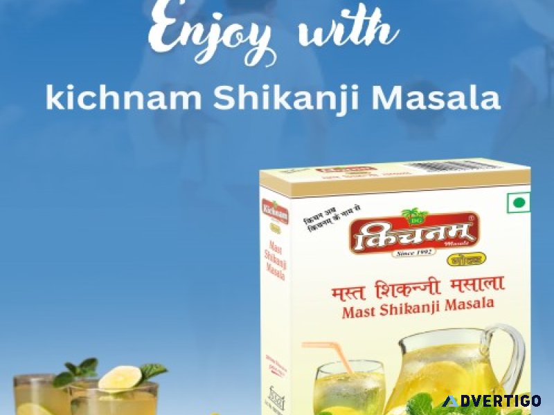 Buy tasty & healthy shikanji masala online – cooling summer drin