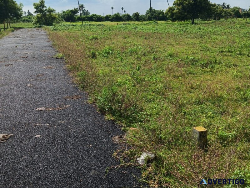 Dtcp and rera approved plots for sale at veppampattu
