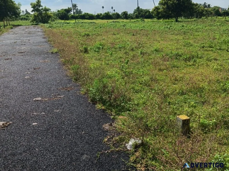 Dtcp and rera approved plots for sale at veppampattu