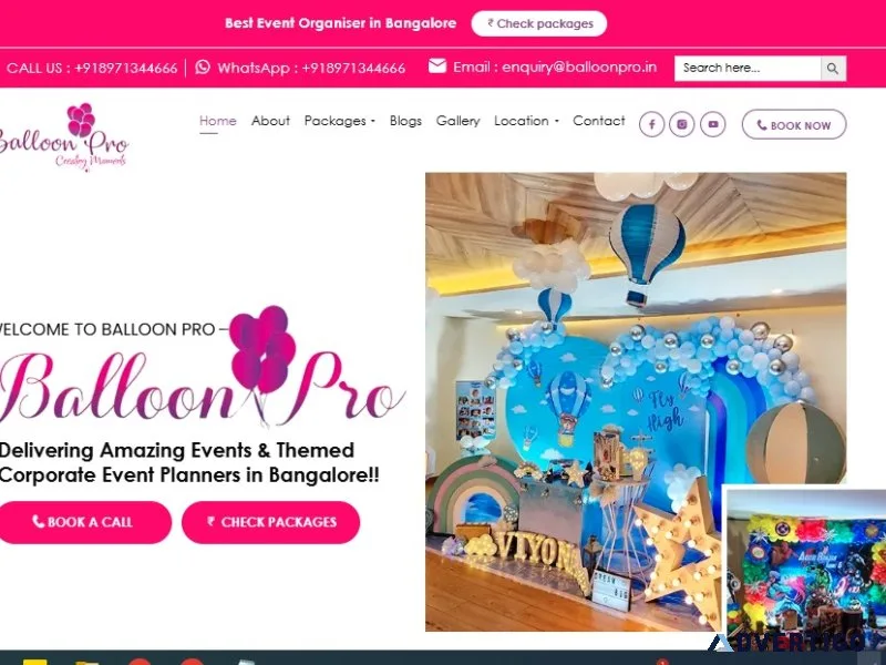 Domain sale - balloon pro