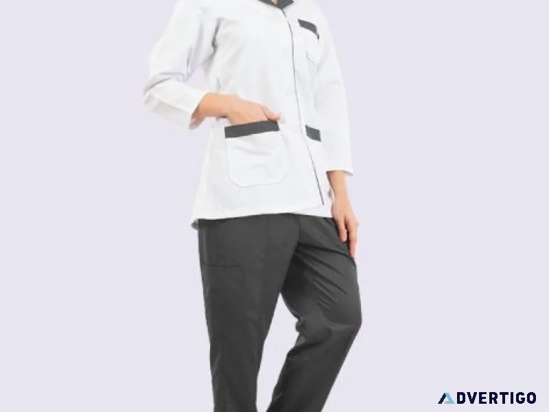 Premium white lab coats for doctors - shop now at lintex