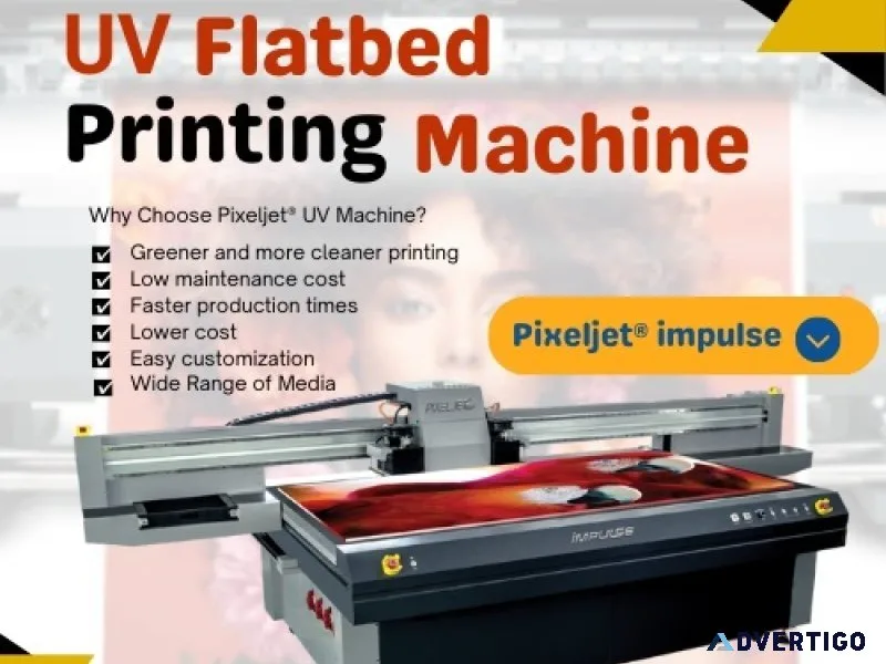 Uv flatbed printing machine || a digital machine