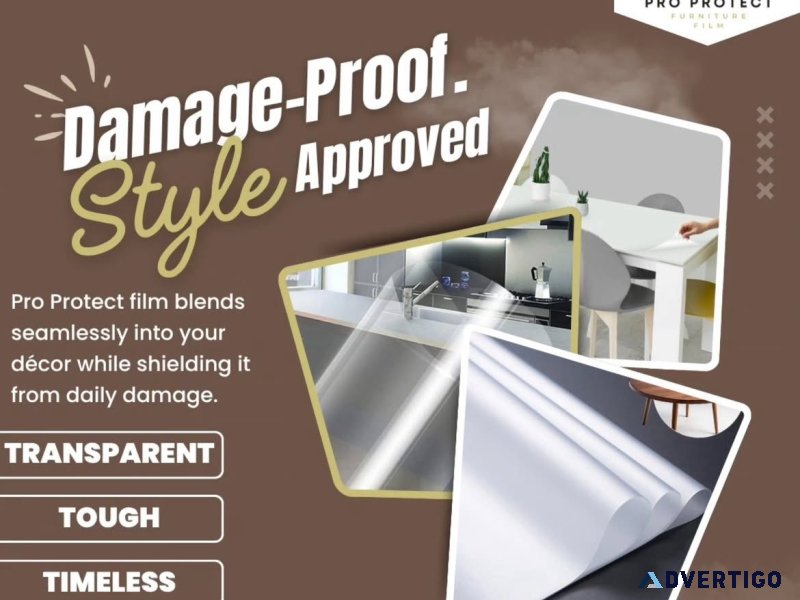 High-quality protective films for furniture