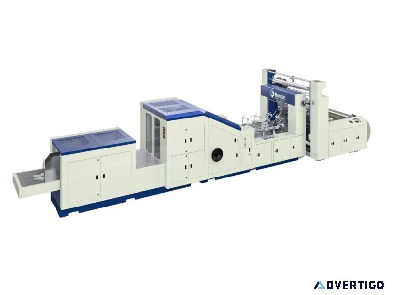 Fully automatic paper bag making machine india