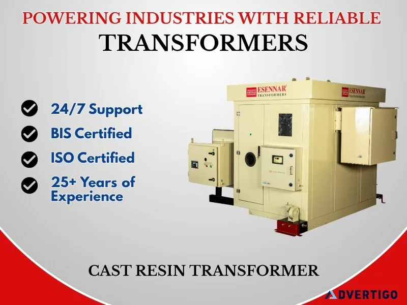 Cast resin transformer