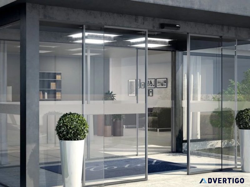 Commercial automatic sliding doors at competitive prices