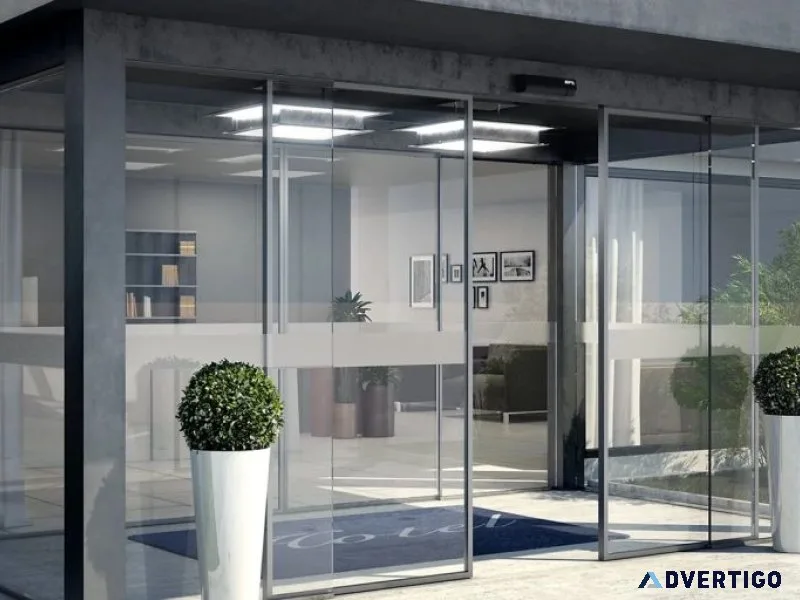Commercial automatic sliding doors at competitive prices