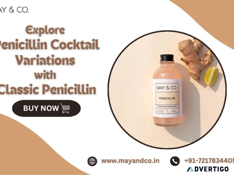 Explore penicillin cocktail variations with may & co