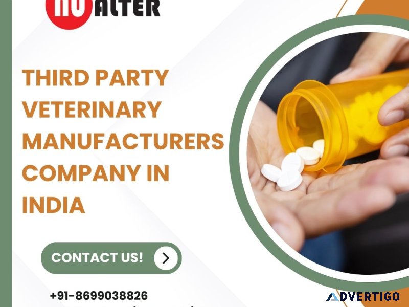 Third party veterinary manufacturers company in india
