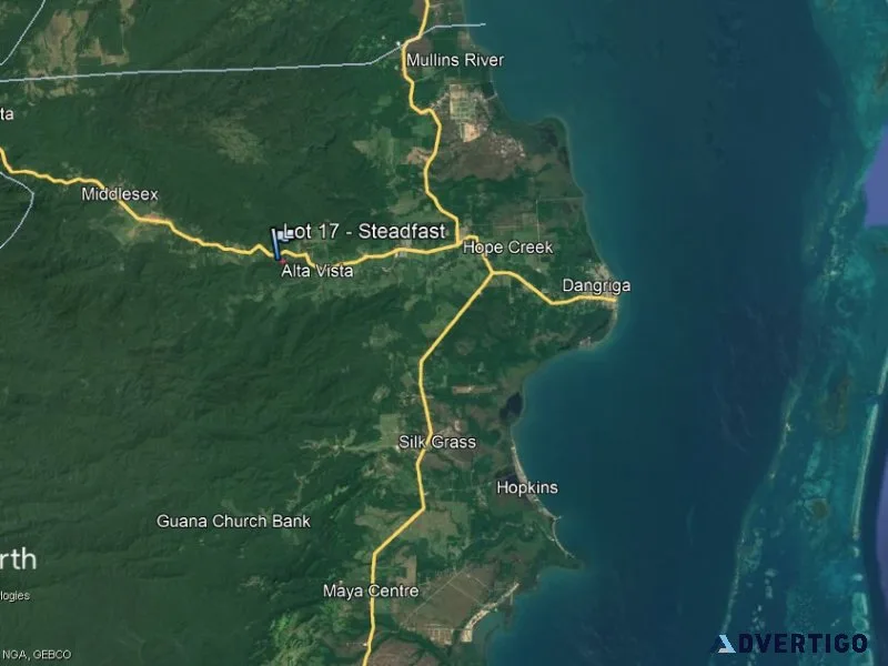 Belize lots in steadfast community stann creek valley