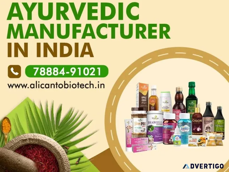 Third party ayurvedic manufacturer in india