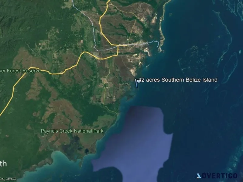 42 acres southern belize island for sale