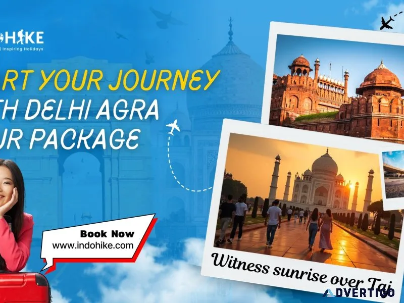 Explore iconic india with a delhi agra tour package