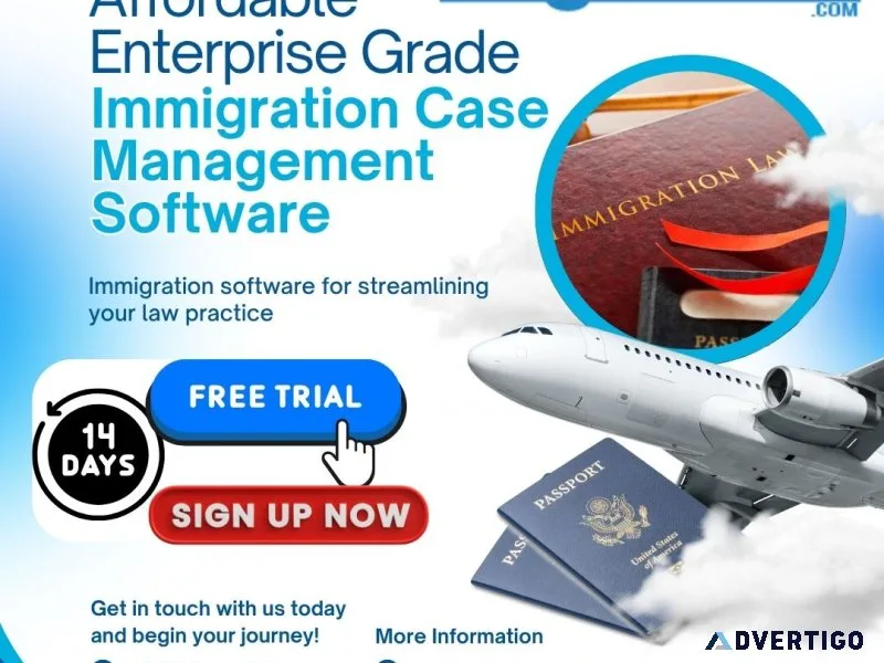 Free immigration software for 60 days