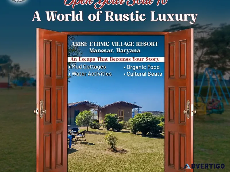 Resort in manesar with activities