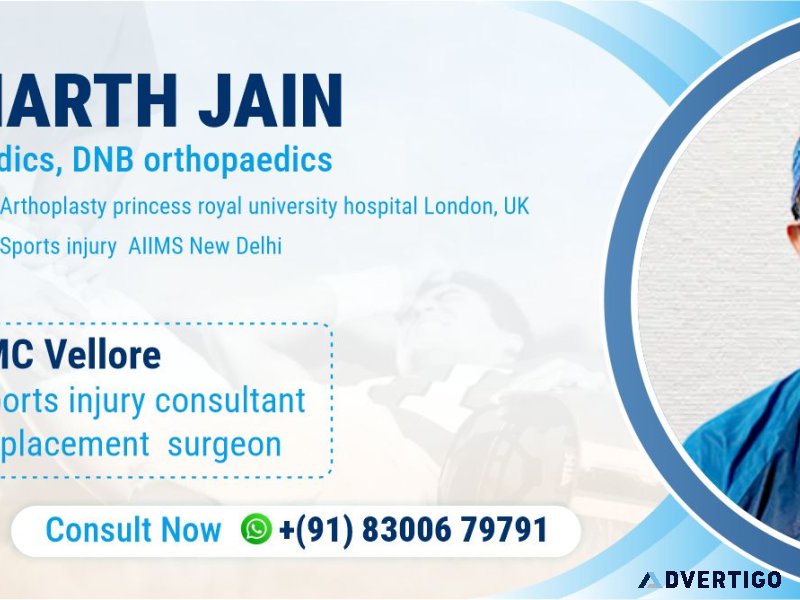 Best joint replacement surgeon in nagpur - dr siddharth jain