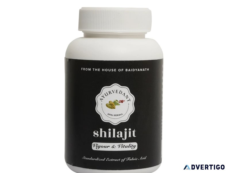 Enhance vitality with shilajit capsules