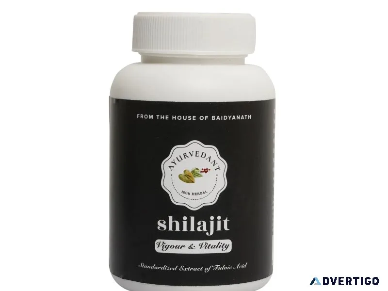 Enhance vitality with shilajit capsules