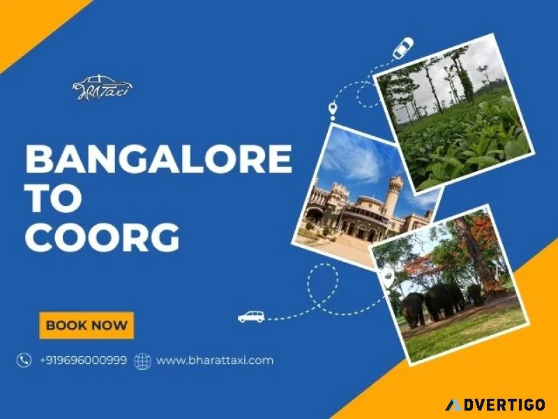 Bangalore to coorg cab