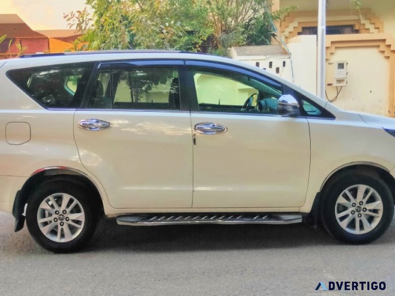 Innova crysta hire jaipur – luxury & comfort ride