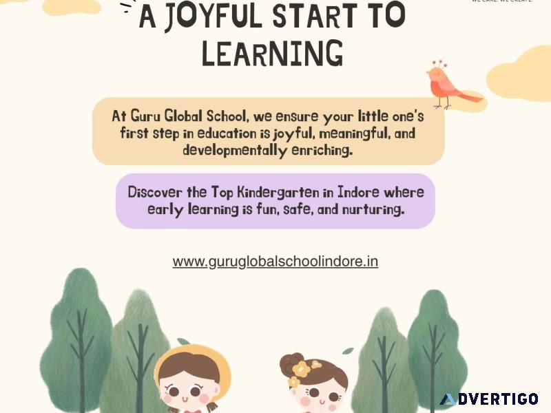 Play, learn, grow – at the top kindergarten in indore