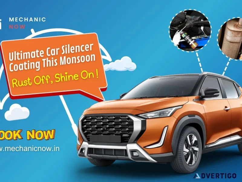 Monsoon special car silencer coating at just ₹999 (lucknow)