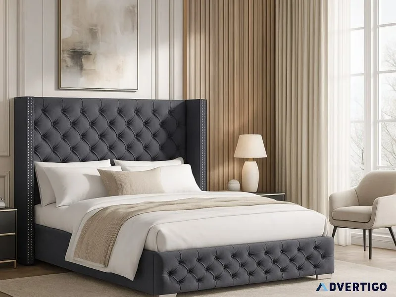Ottoman storage bed that combines style and function