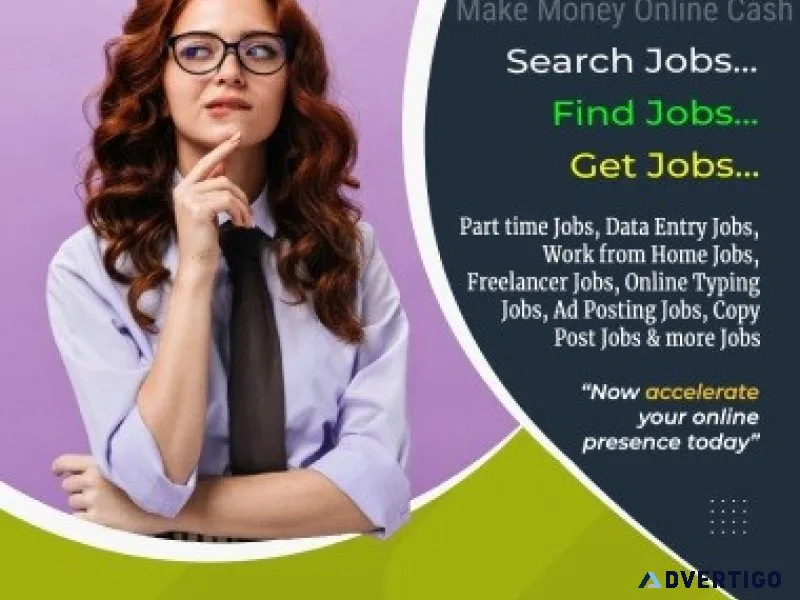 1500+ work from jobs vacancies, free apply now