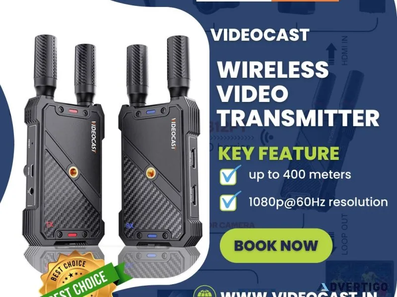 Best wireless video transmitter for your broadcasting setup