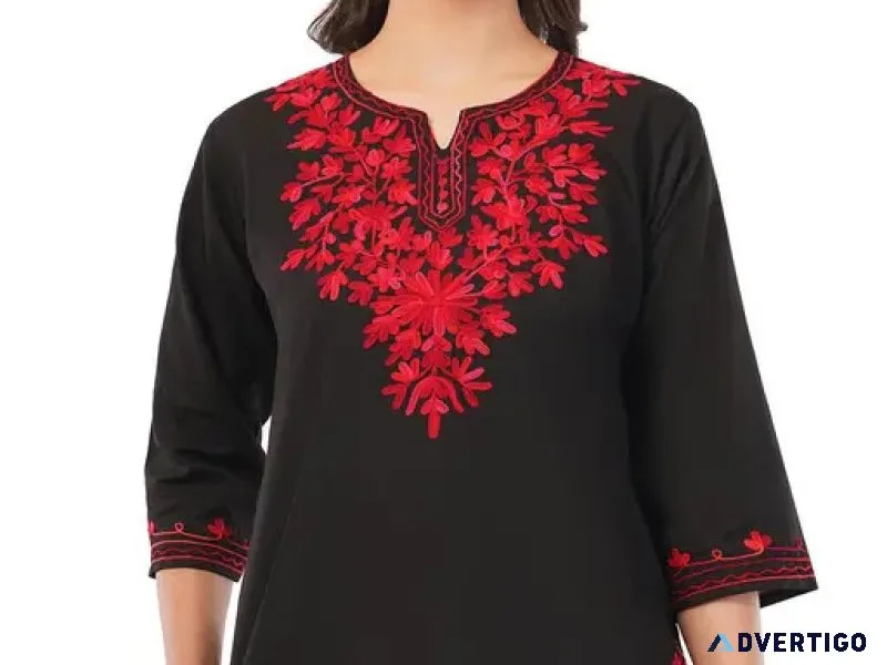 Newrkcollection women’s cotton short kurti – stylish