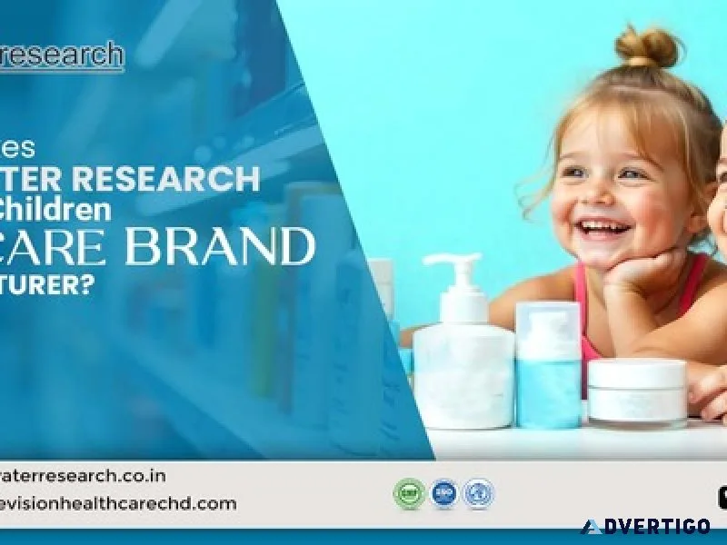 Children skincare brand manufacturer