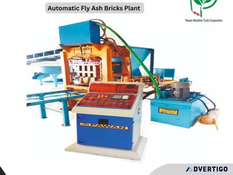 Fly ash brick making machine