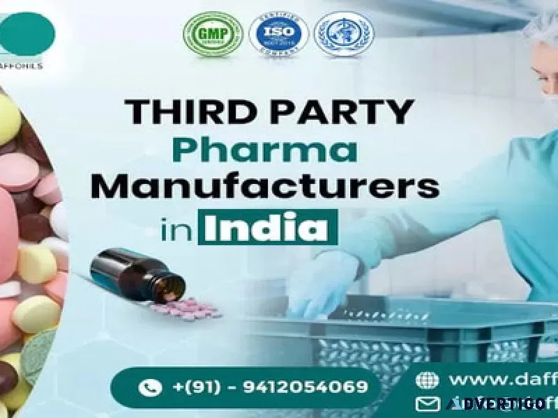 Pharma third party manufacturers in india