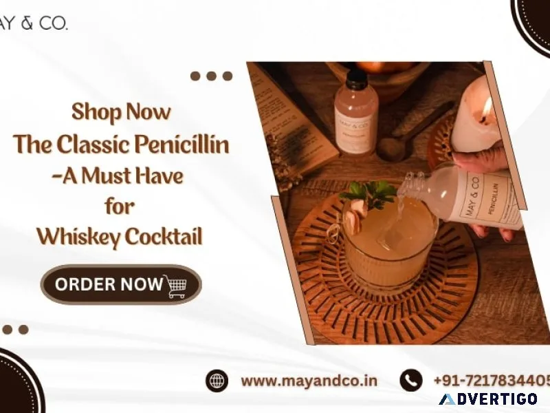 Shop the classic penicillin-a must have for whiskey cocktail