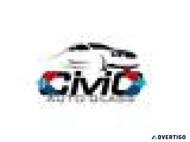 Civic auto glass