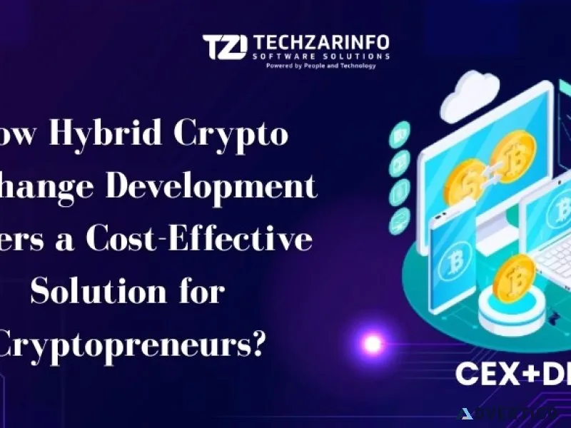 Launch cost-effective hybrid crypto exchange with techzarinfo