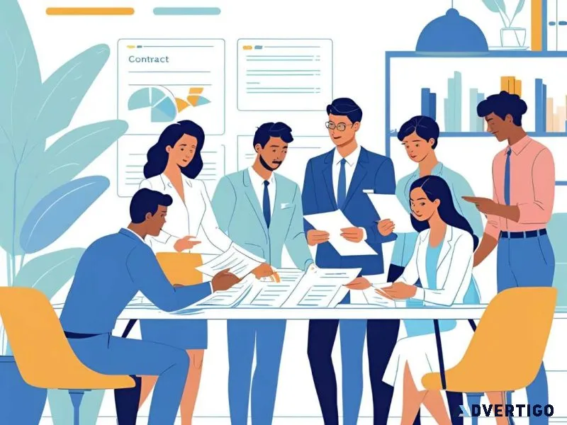 Vendor contract management system
