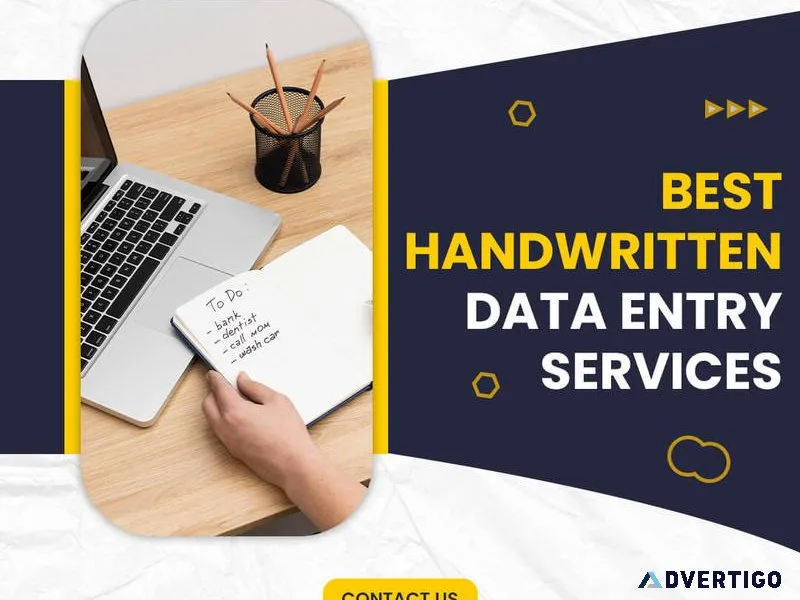 Best handwritten data entry services