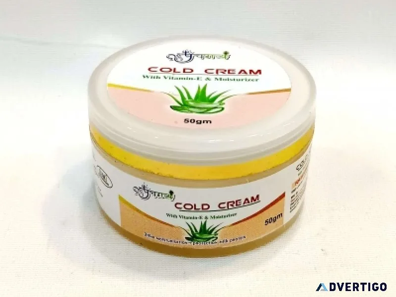Buy cold cream make your skin nourish and soft | panchgavya