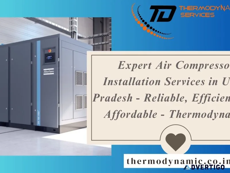 Expert air compressor installation services in uttar pradesh - r