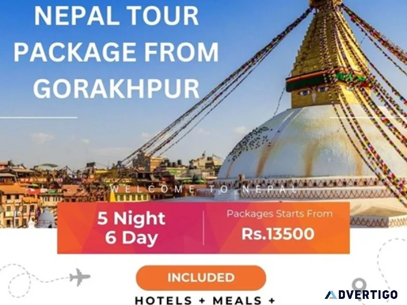 Gorakhpur to nepal tour package cost