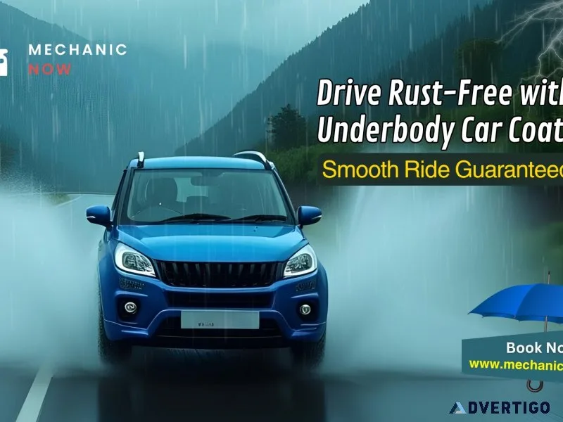 Protect your car with anti-rust underbody coating