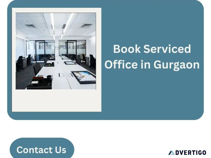 Book serviced office in gurgaon