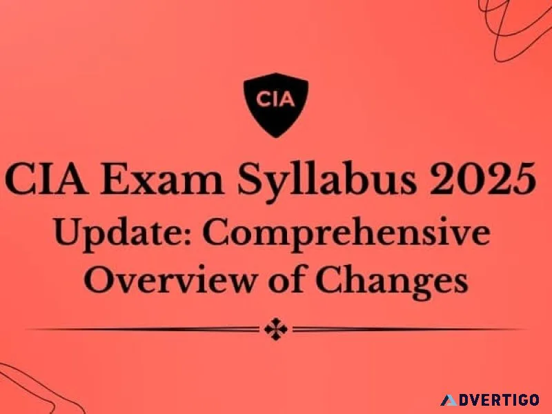 Cia exam syllabus 2025 update – latest changes & detailed breakd