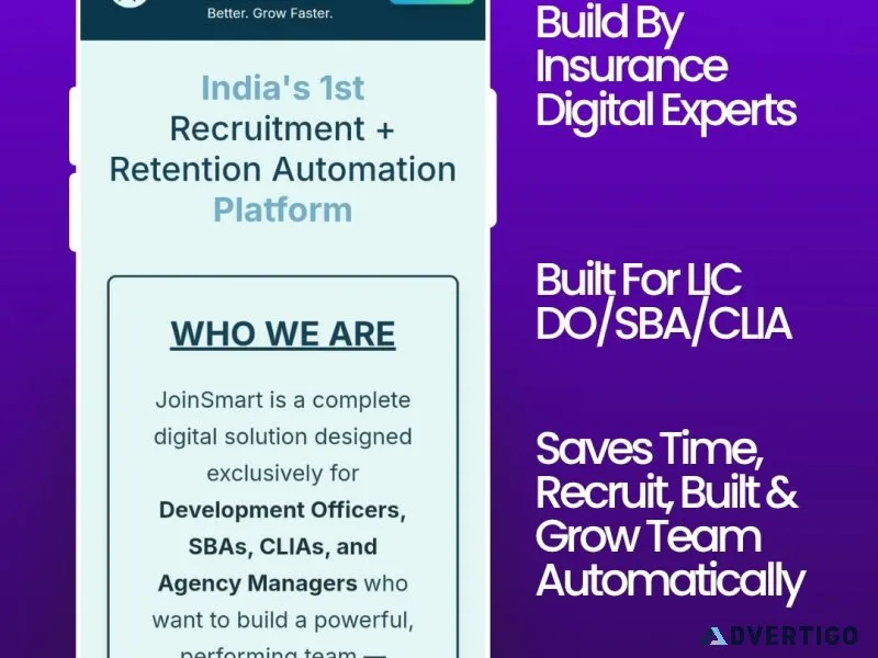 Why joinsmart is the future of insurance recruitment