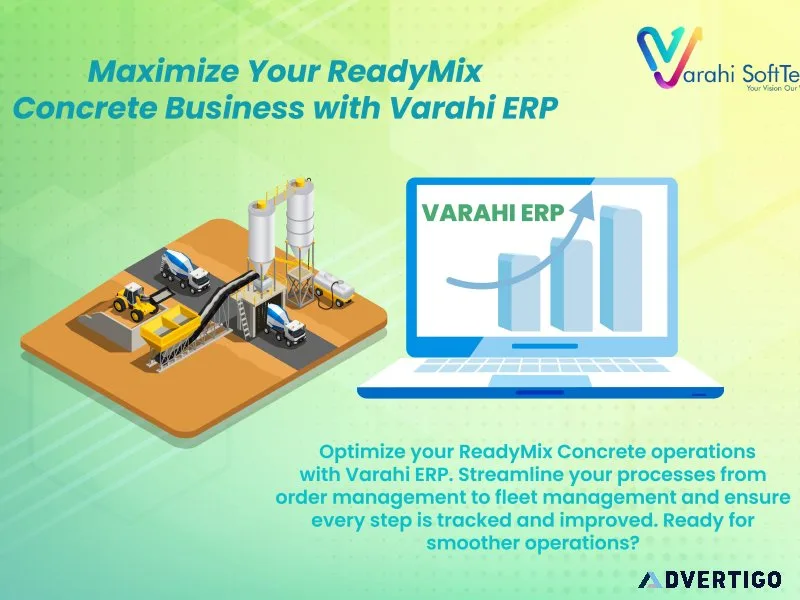 Varahi softtech |ready mix concrete erp| rmc erp